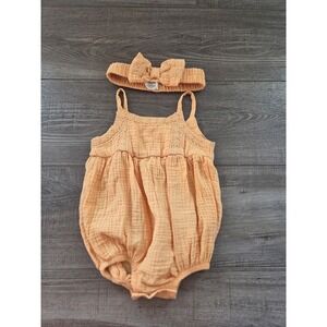 Grayson collective baby girl romper 0-3 mos